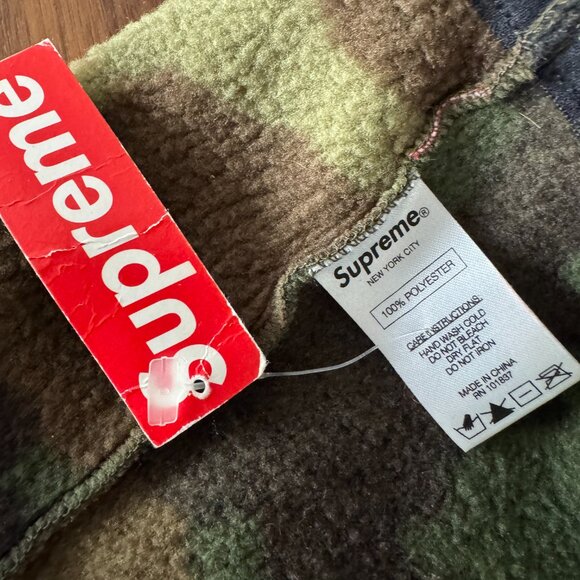 Unisex Cold Weather Outdoor Sports warmer Camouflage Fleece Neck Warmer Gaiter - Picture 4 of 4